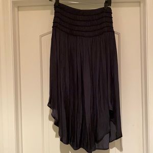 Black Flowy Maxi Skirt